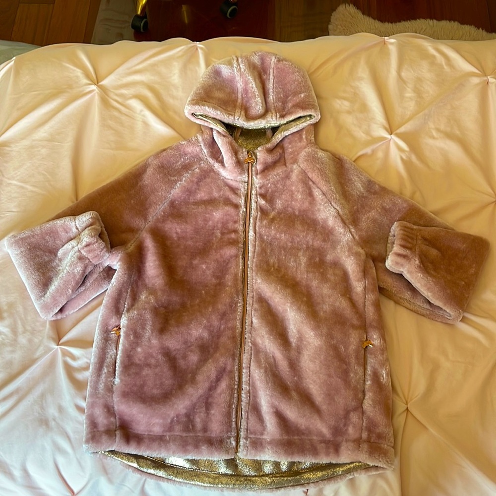 Enchanted Rose gold Winter Jacket